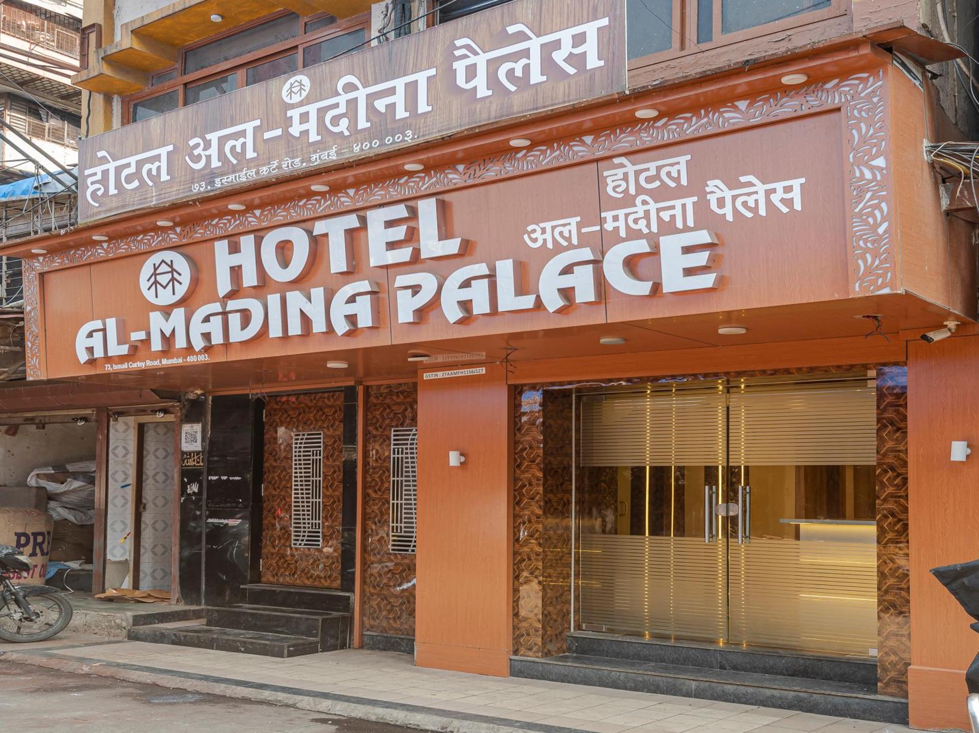 Hotel Al Madina Palace Mumbai Exteriör bild